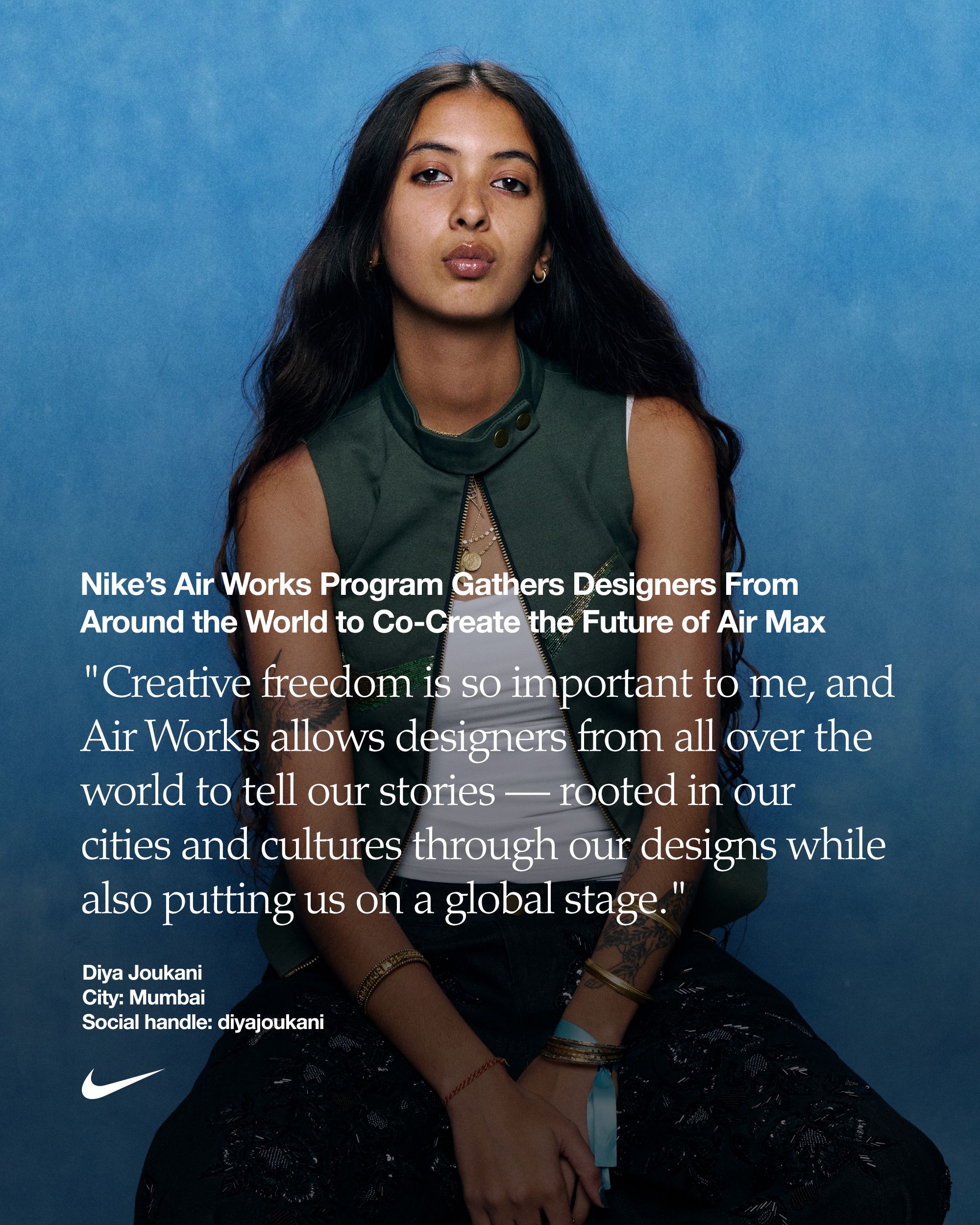 Nike Air Works-designer Diya Joukani