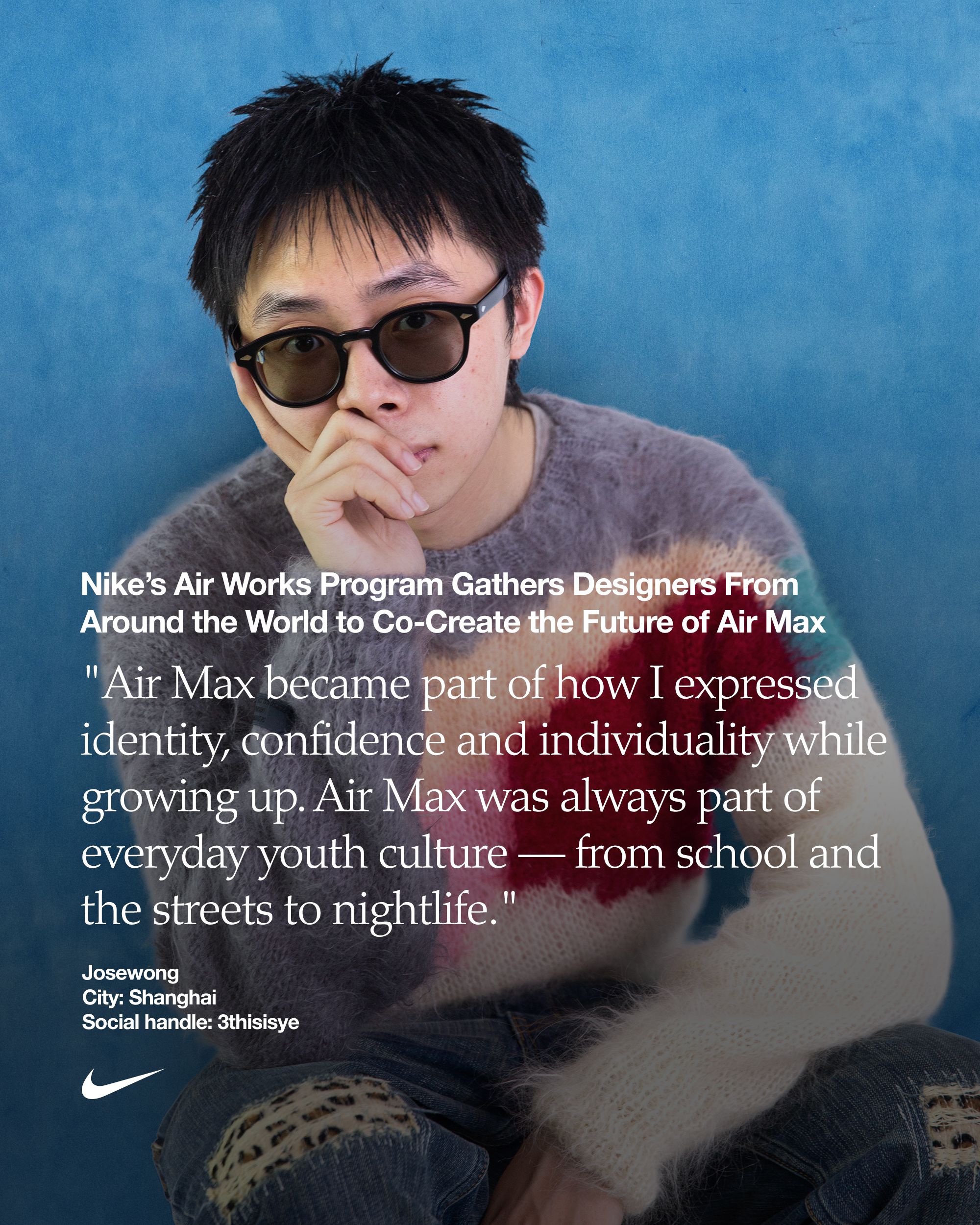 Nike Air Works-designer Jose Wong