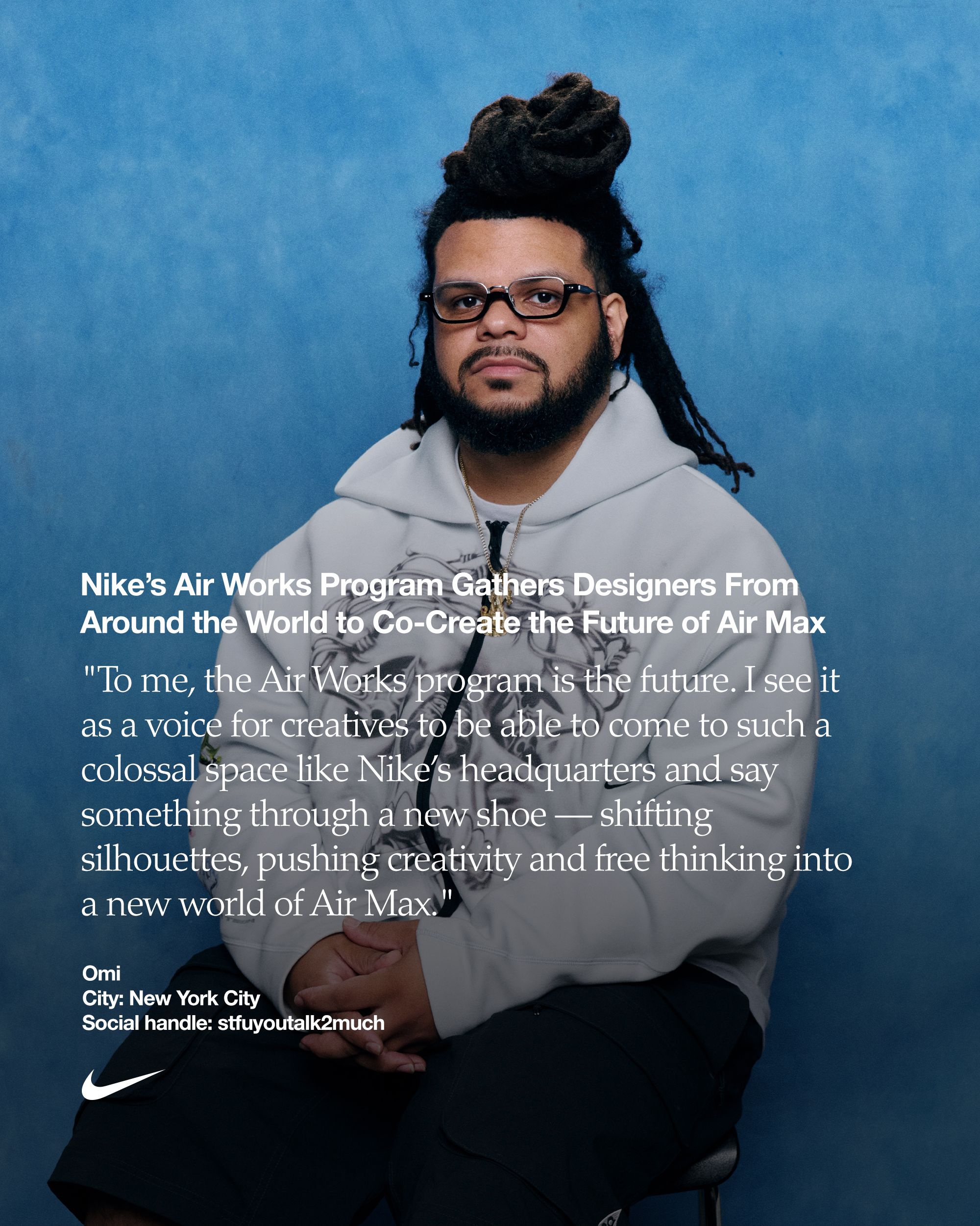 Nike Air Works-designer Omi