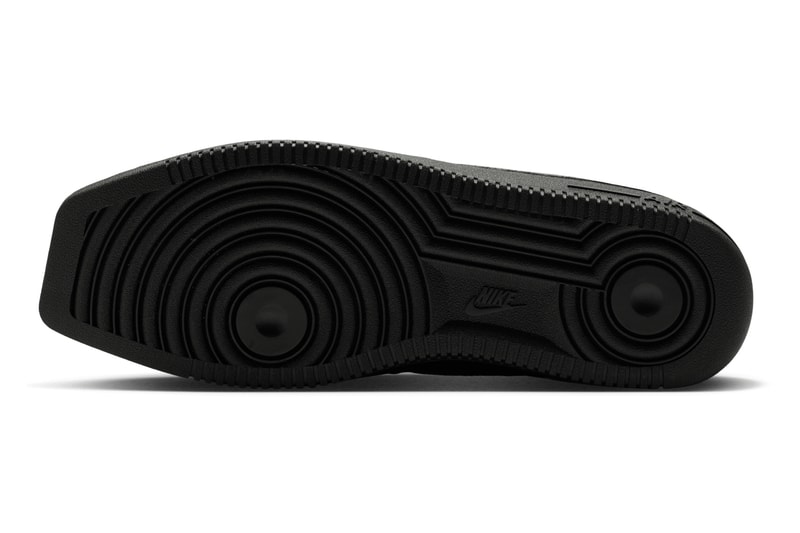 Nike Air Force 1 Square Toe Triple Black Outsole