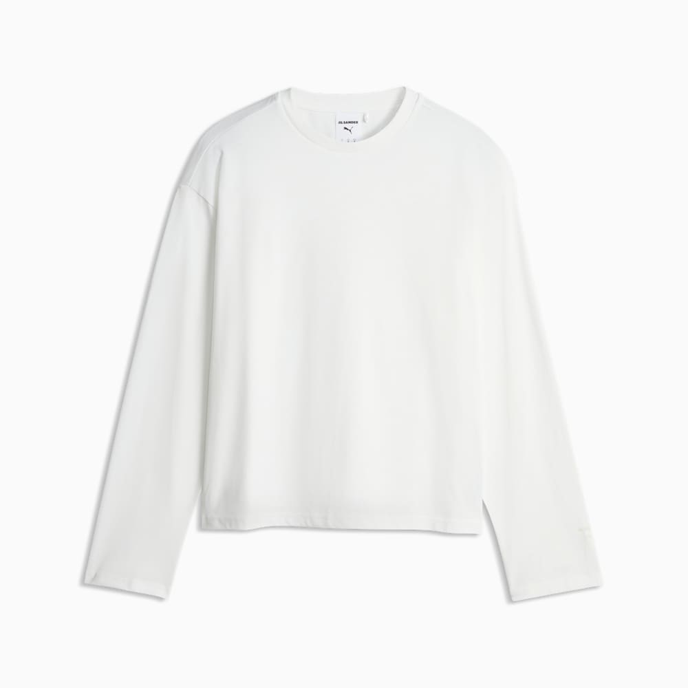 PUMA x JIL SANDER Long Sleeve Tee in PUMA White