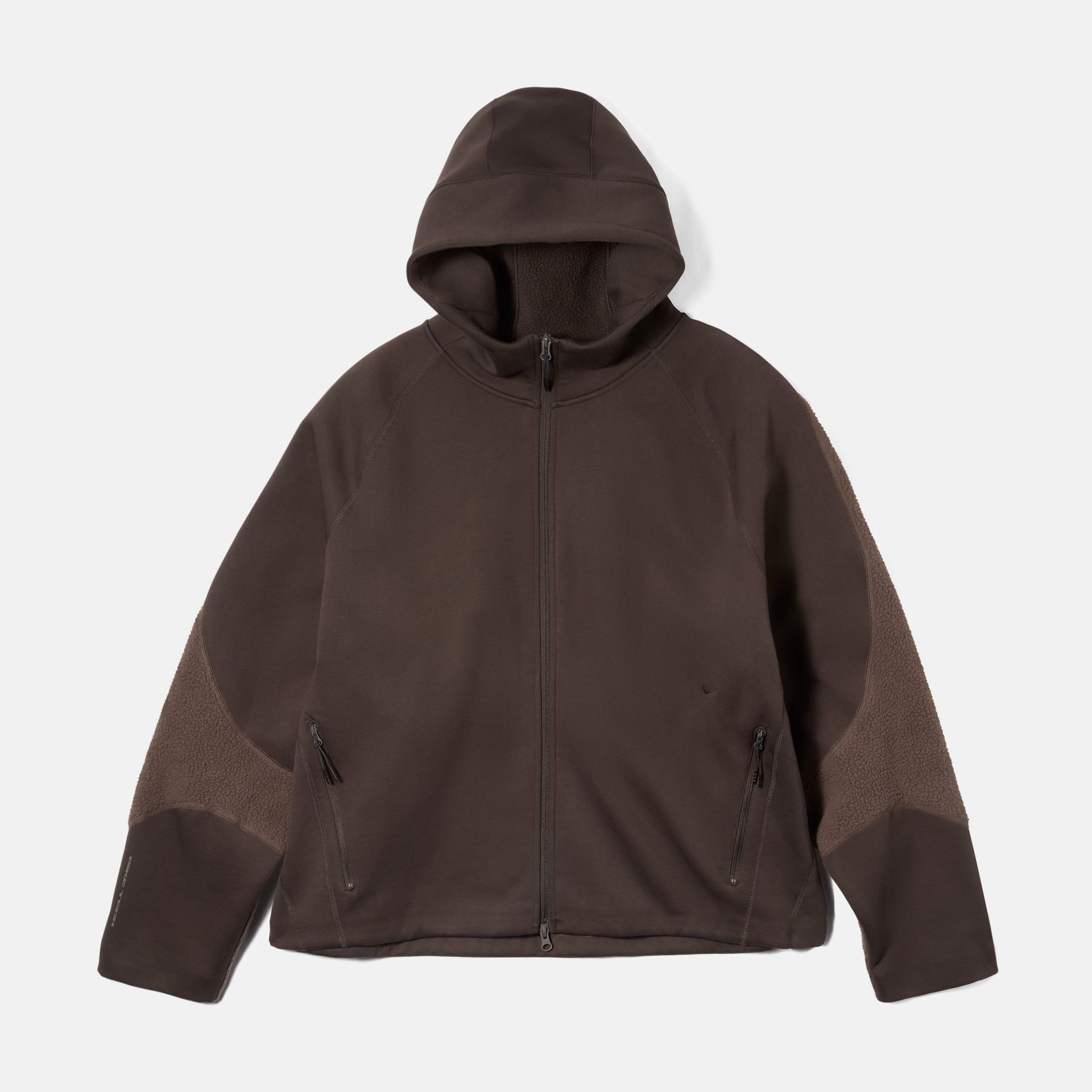 Nike Tech Boreas full-zip in dark brown