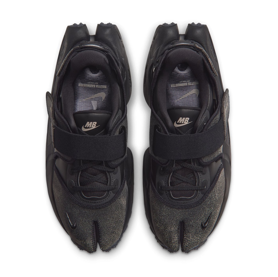 Melitta Baumeister x Nike Rift Rocker Black/White top view