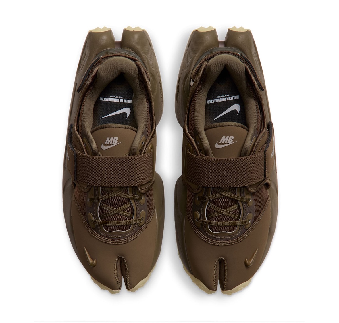 Melitta Baumeister x Nike Rift Rocker Yukon Brown top view