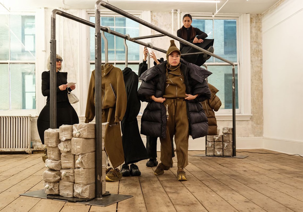 Melitta Baumeister x Nike Molded by Dedication showcase in New York