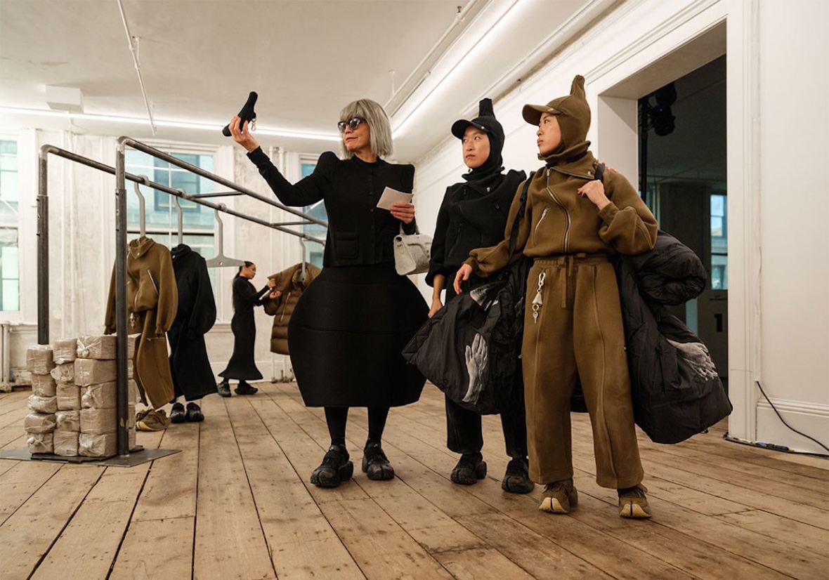 Melitta Baumeister x Nike apparel at the Molded by Dedication showcase