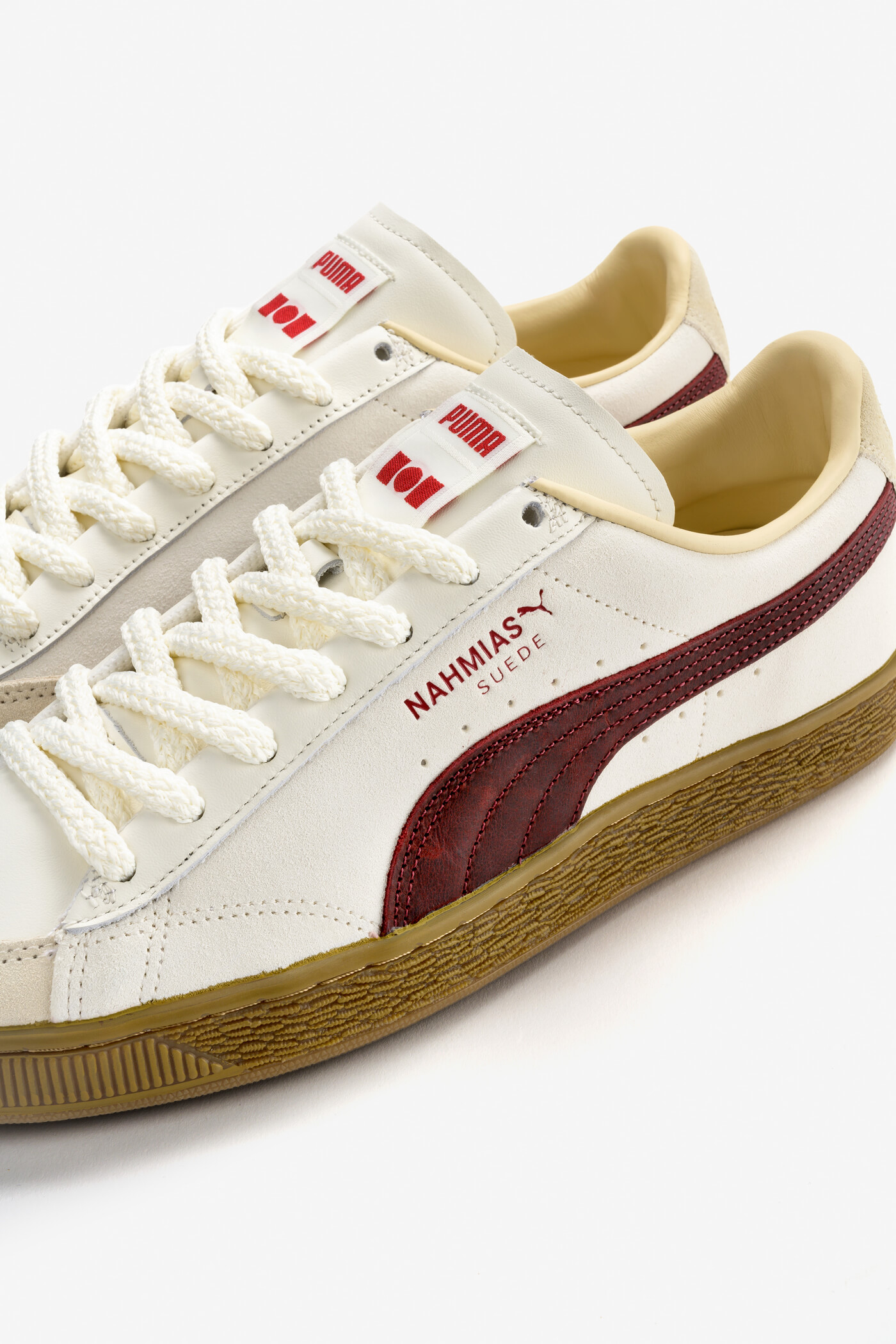 PUMA x Nahmias Suede Vintage in Warm White