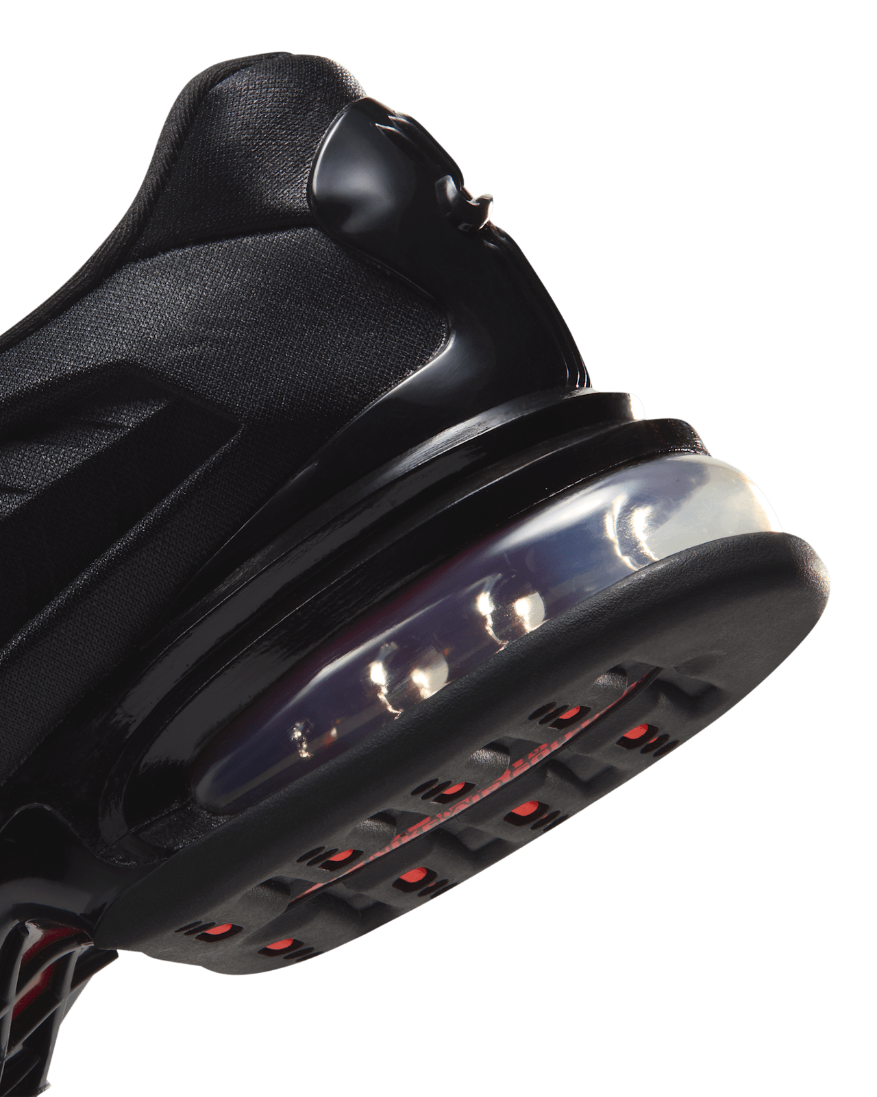 Sichtbare Air-Einheit in der Ferse des Nike Air Max Dolce „Black“
