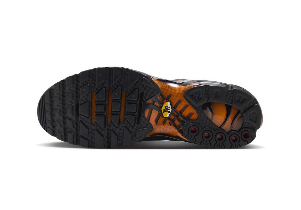 Outsole of the Nike Air Max Plus 'Glasgow'