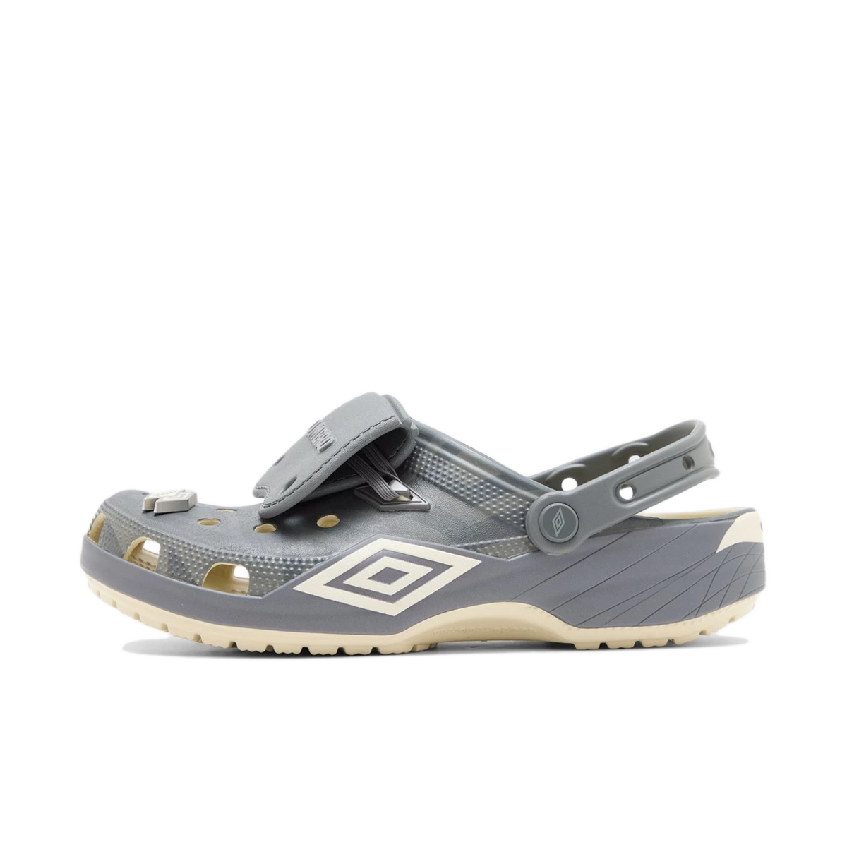 Umbro x Crocs Classic Clogs 'Bone & Slate Grey' | 213397-2YD