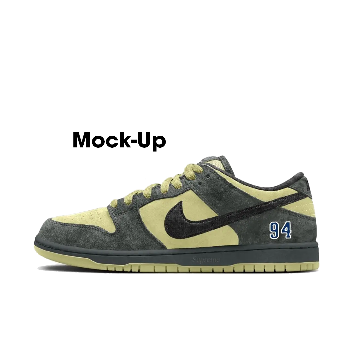 Supreme x Nike SB Dunk Low Pro 'Camper Green' - 2025 | HQ8487-300