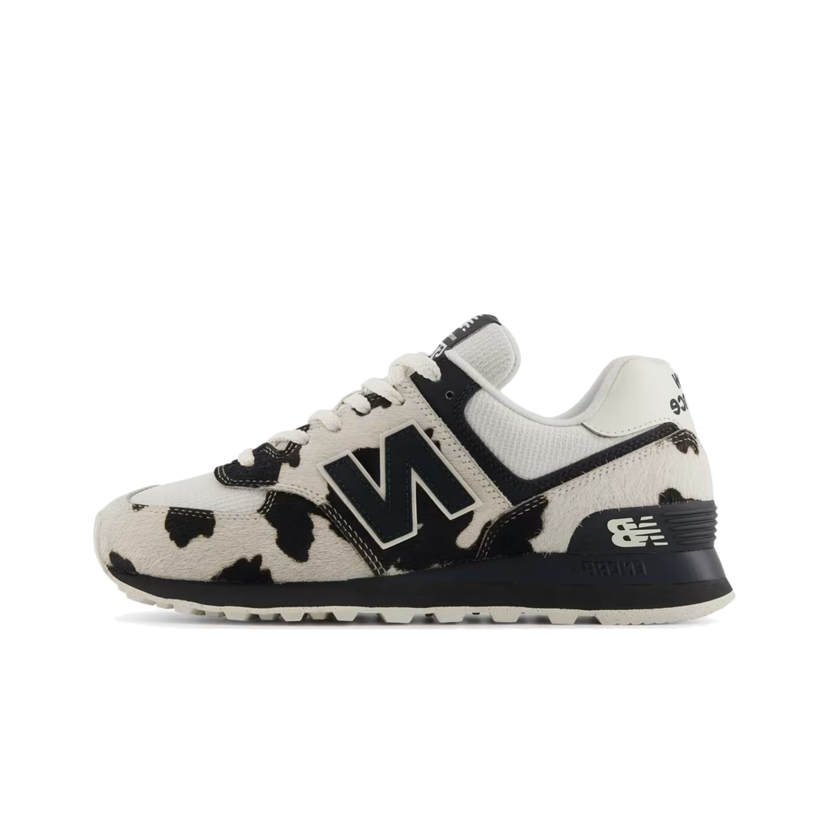 New Balance 574 'Cow Print Black' | W574PH | The Drop Date