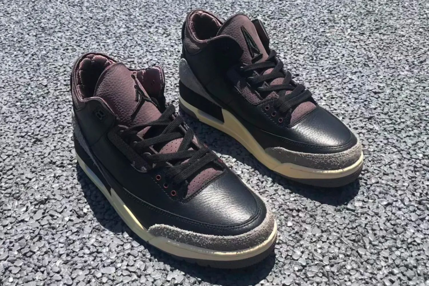 Take a Look at the A Ma Maniére x Air Jordan 3 'Black' | The Drop Date