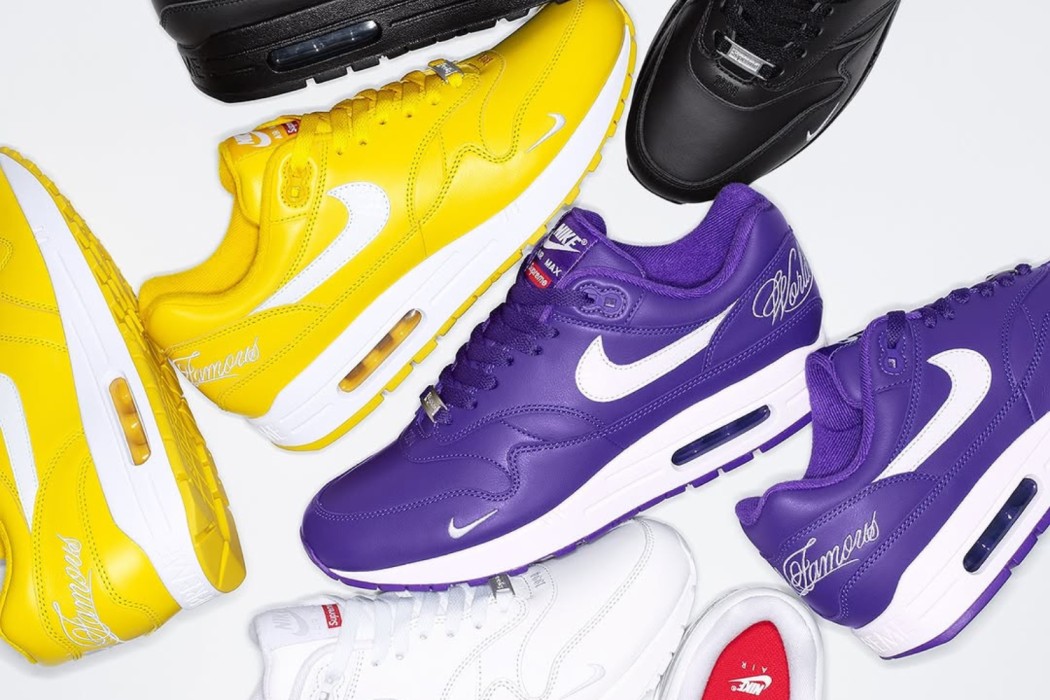 The Wait is Over: The Supreme x Nike Air Max 1 '87 Has a Release