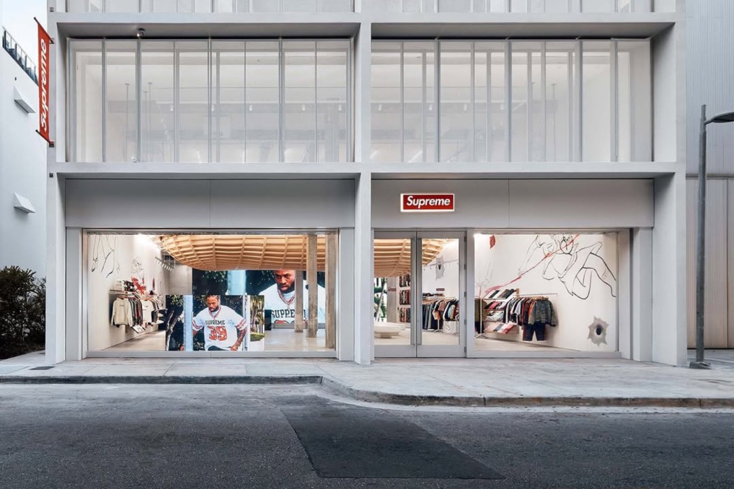 Supreme Opens Its 18th Global Store in Miami's Design District