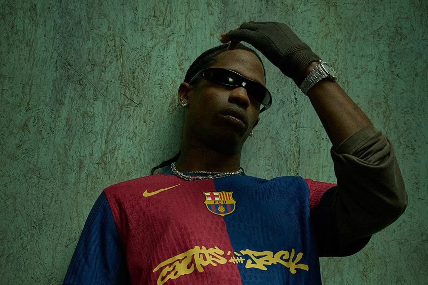 Travis Scott x FC Barcelona Jersey Drops Ahead of El Clásico | The