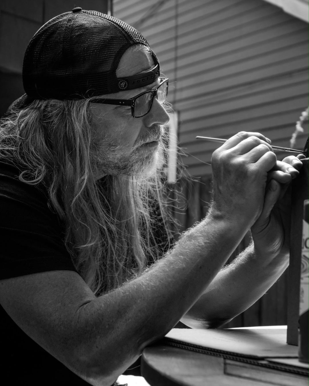 Christian Tresser at work
