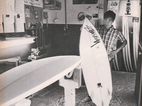 shawn stüssy - stussy -stussy surfboard