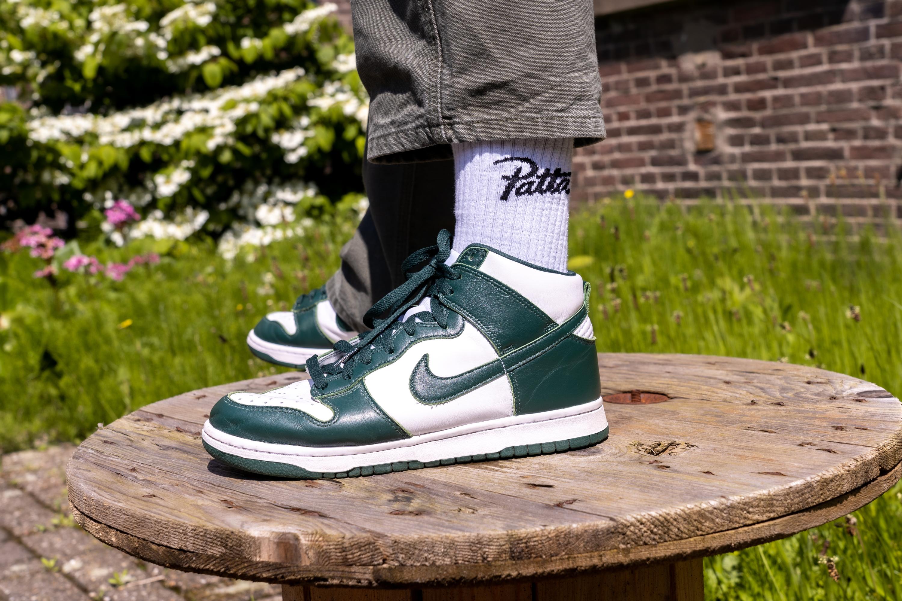 Nike Dunk High Green