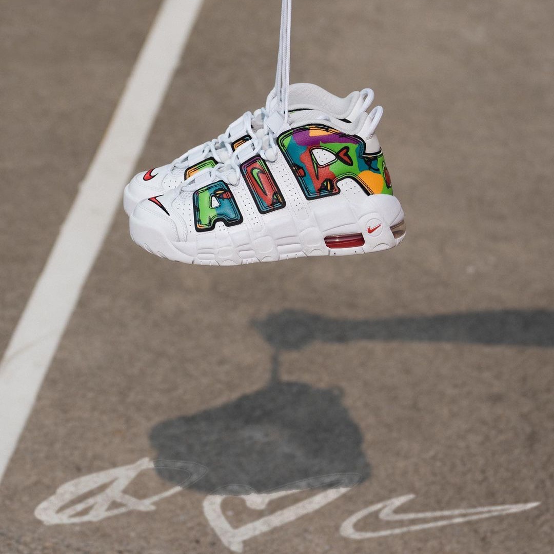 Air Uptempo Nike weiß