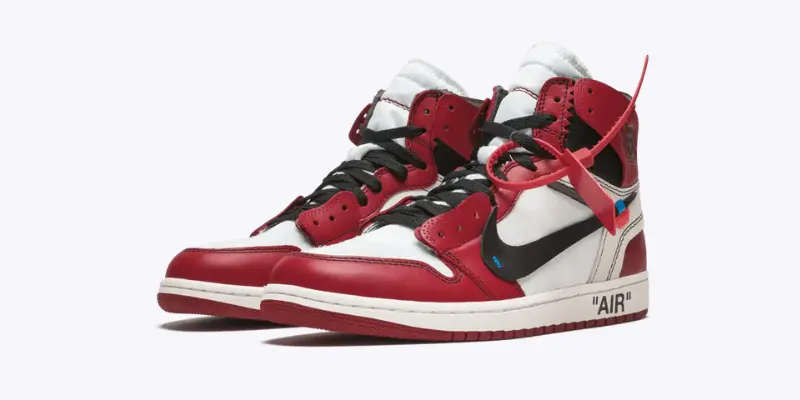 Off-White x Air Jordan 1 OG 'Chicago' - The Ten