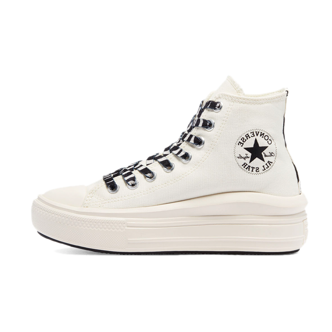 Converse Chuck Platform Move Archive prints 'White'