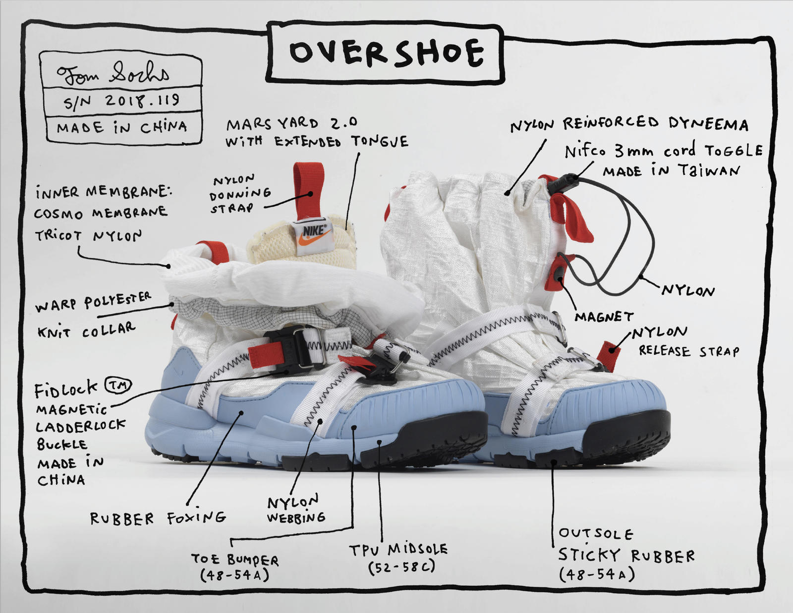 March Yard Tom Sachs x Nike General Purpose Shoes