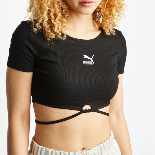 Puma Classics Rib Shortsleeve Tee
