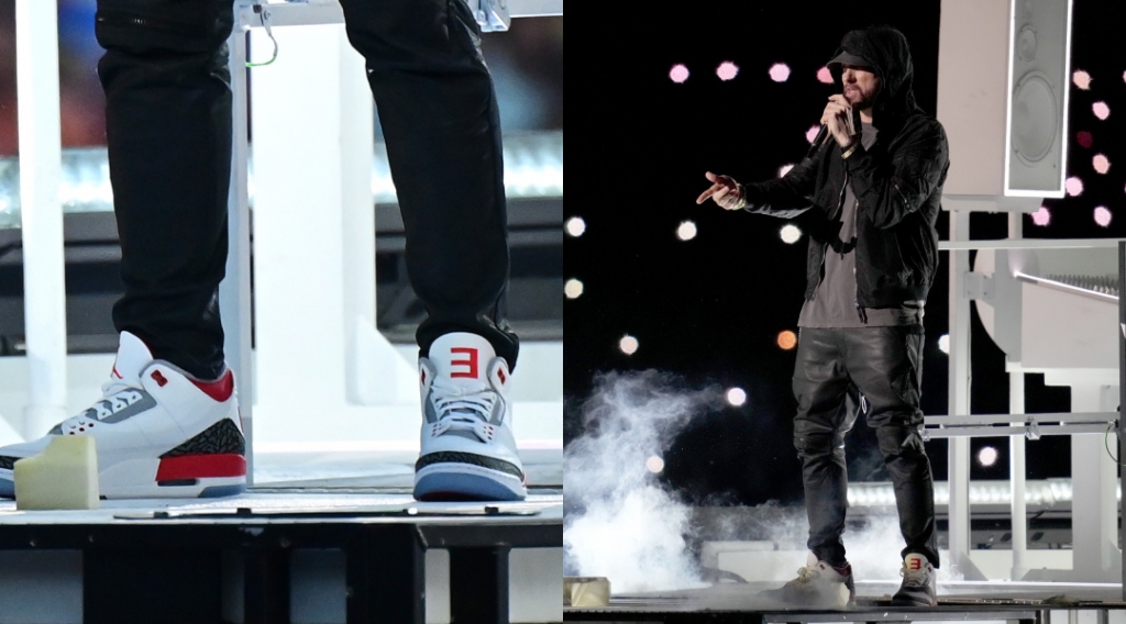 Eminem Jordan 3 sneaker