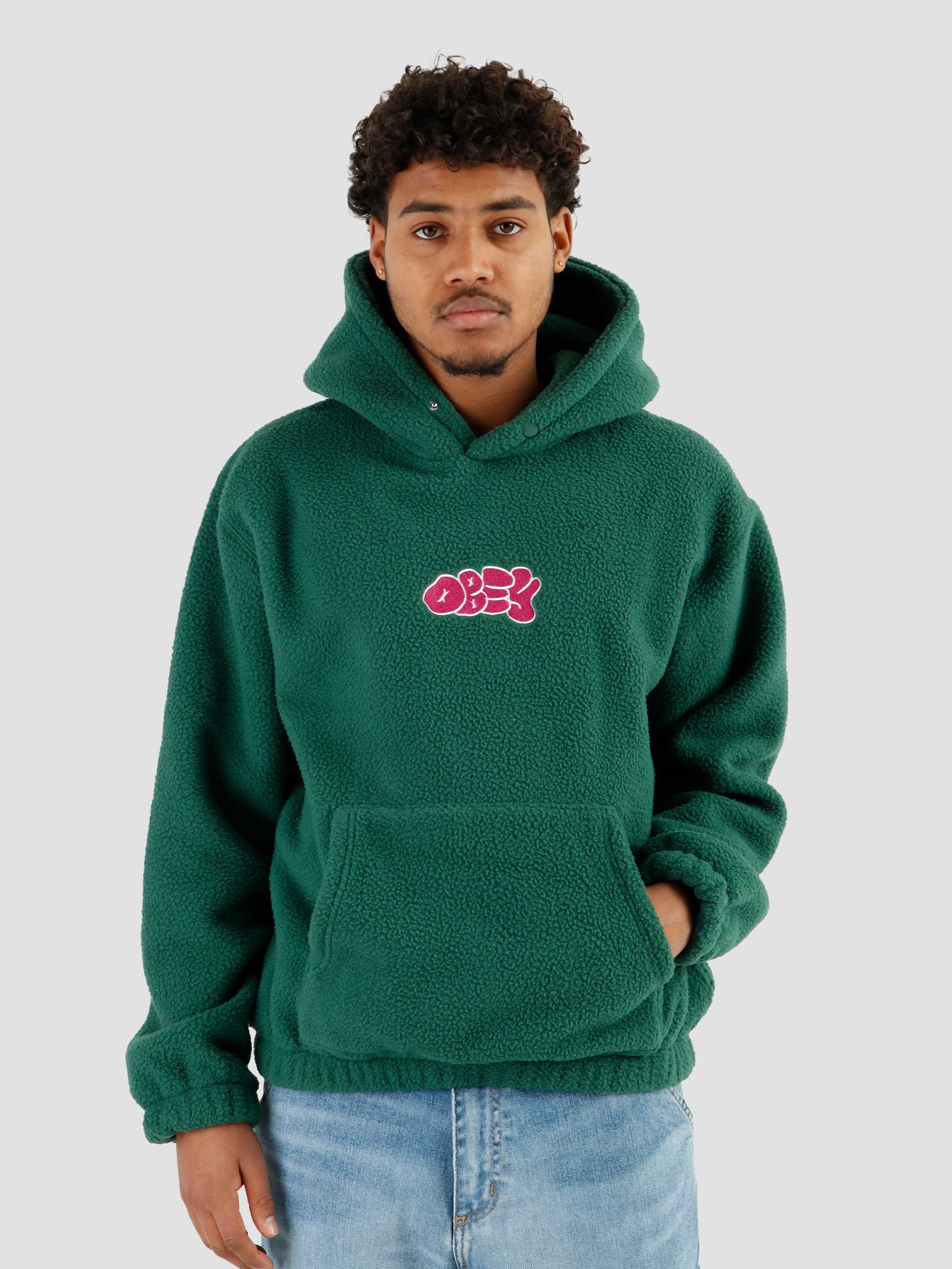 Obey Ladera Polar Fleece Hoodie
