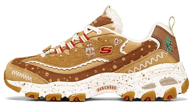 Skechers D'Lites 1.0 'Christmas Chunky'
