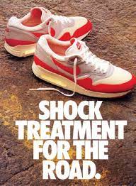 Nike Air Shock Treatment for the Road advert.
