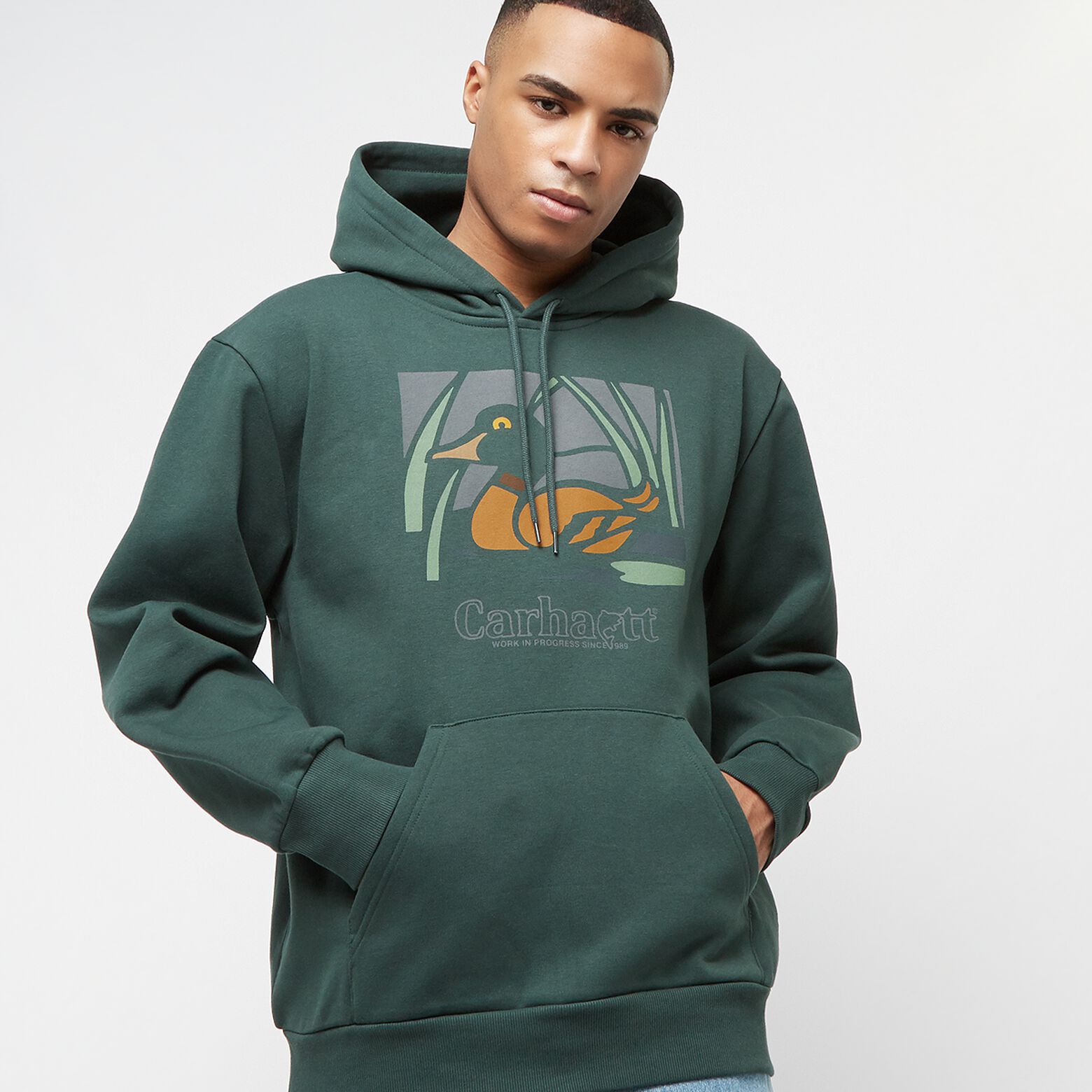 Carhartt WIP Hooded Duck Pond Sweatshirt