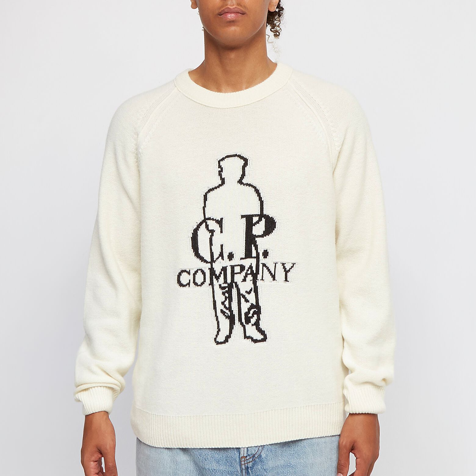 C.P. Knitwewar Crew Neck In Lambswool