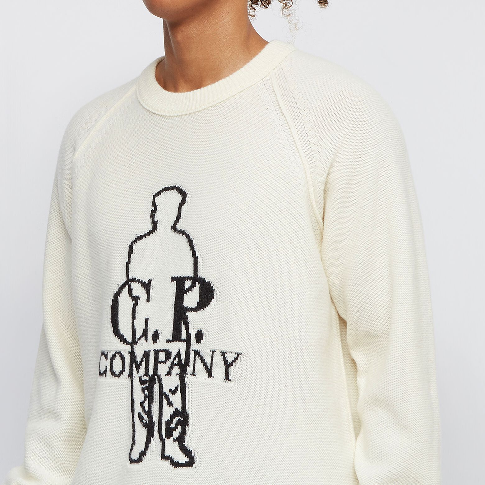 C.P. Company Knitwewar Crew Neck In Lambswool