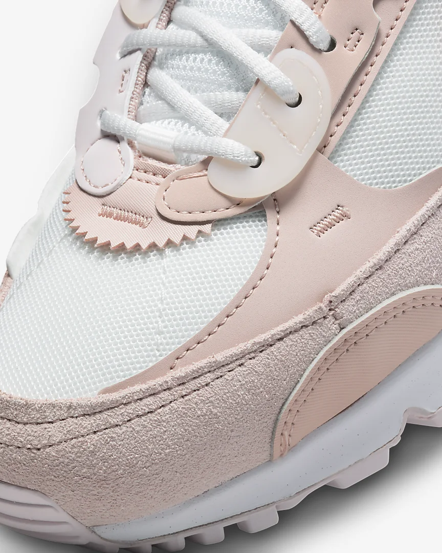 Air Max 90 Futura rosa Close up