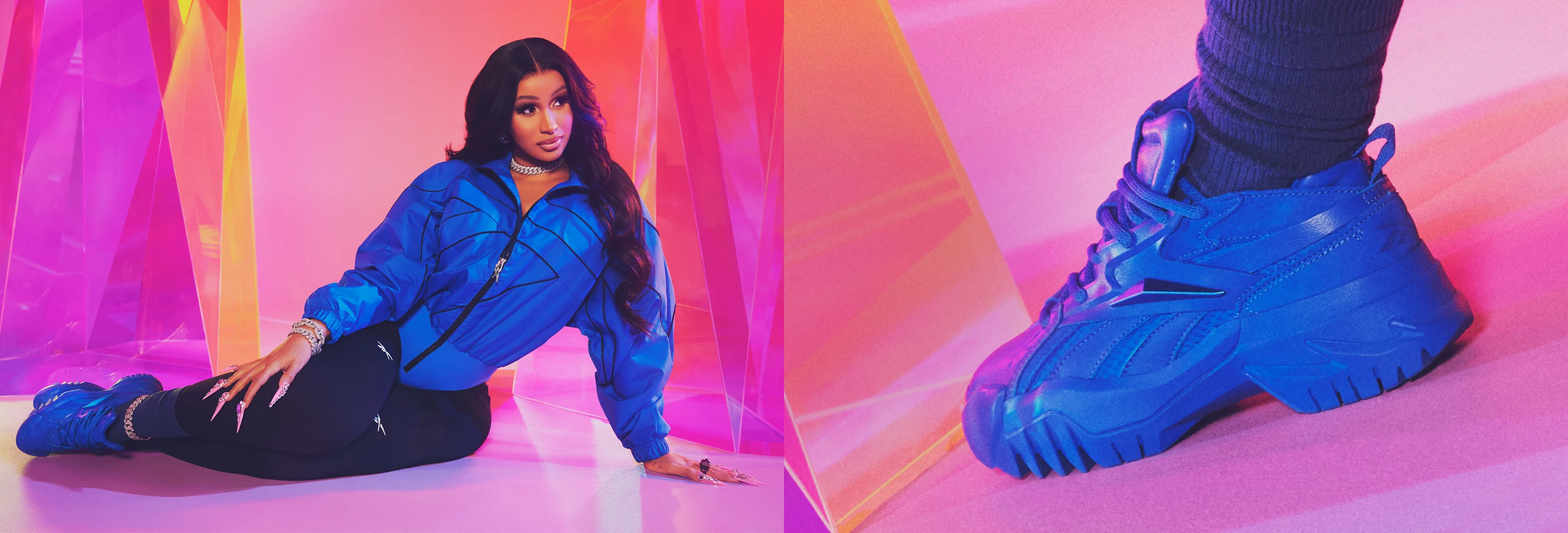 Reebok Cardi B high top