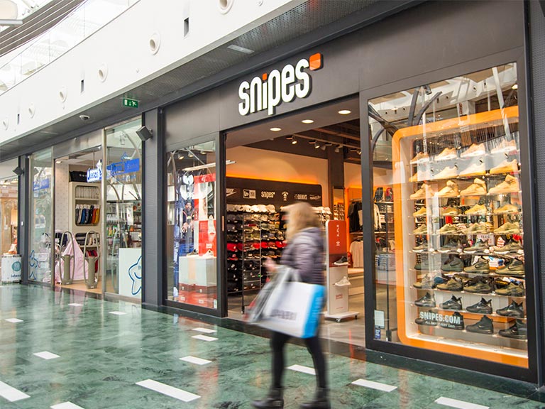Sneakerwinkel SNIPES in Madrid