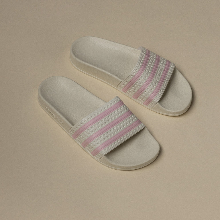 adilette weiss rosa