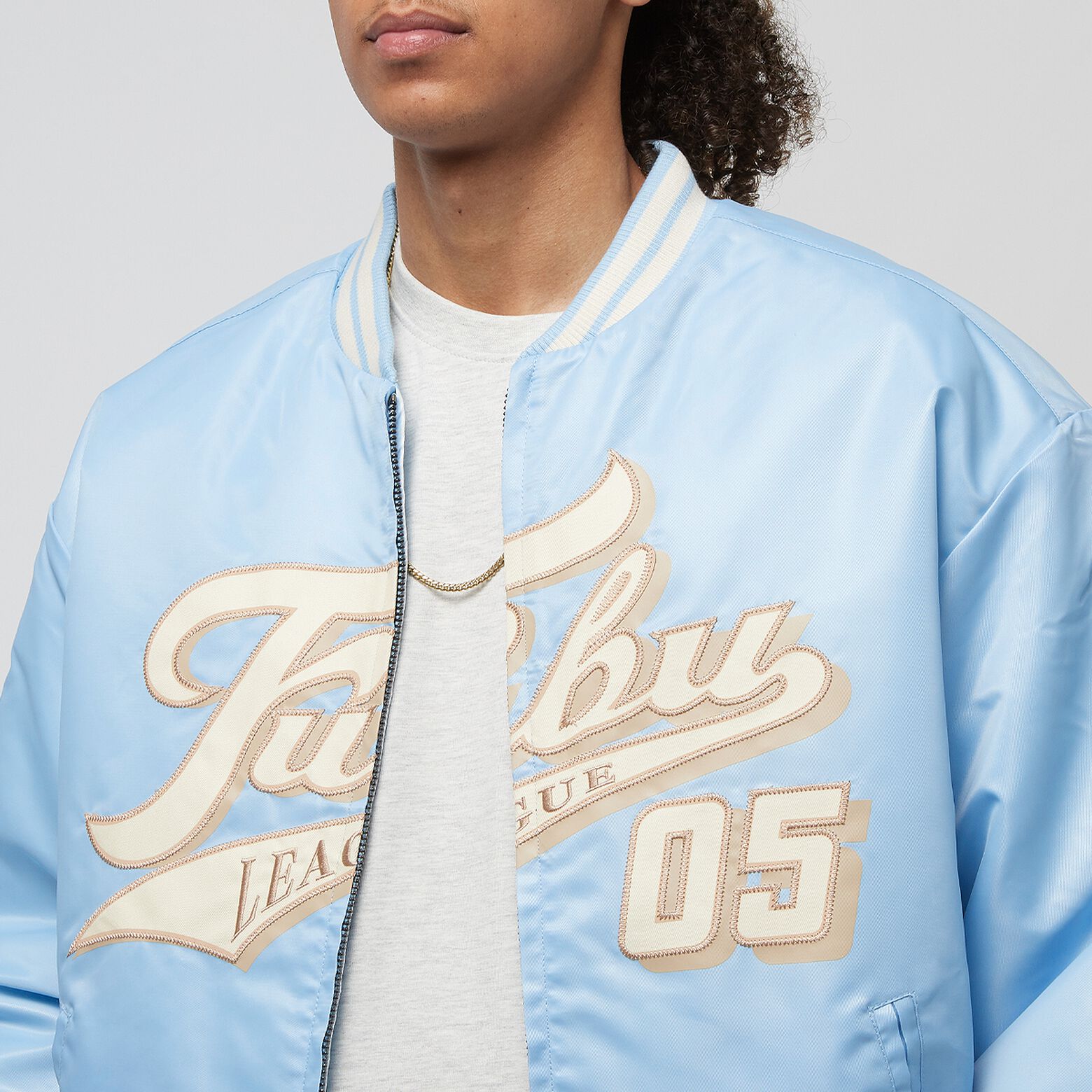 Varsity Reversible Satin Jacket