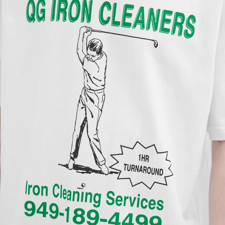 QUIET GOLF IRON CLEANERS T-SHIRT