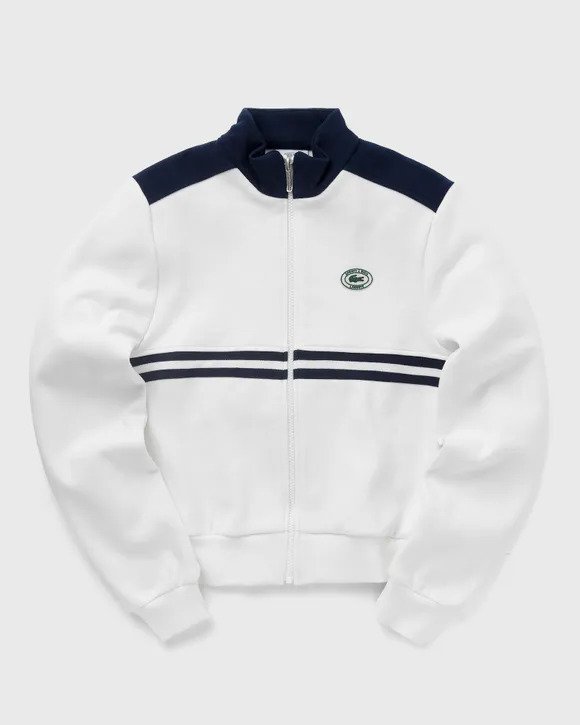 SPORTY & RICH LACOSTE PIQUE TRACK JACKET