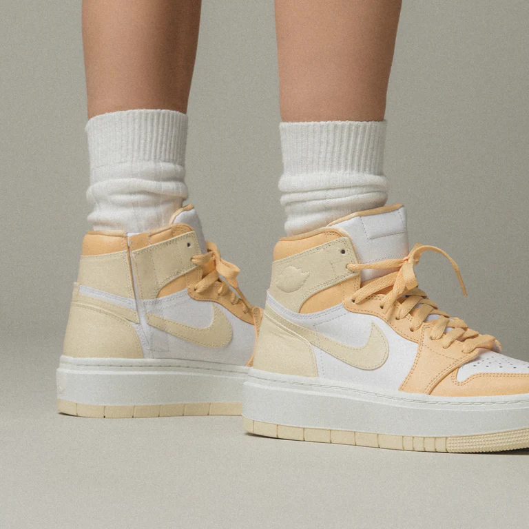 Air Jordan 1 Gelb Platform