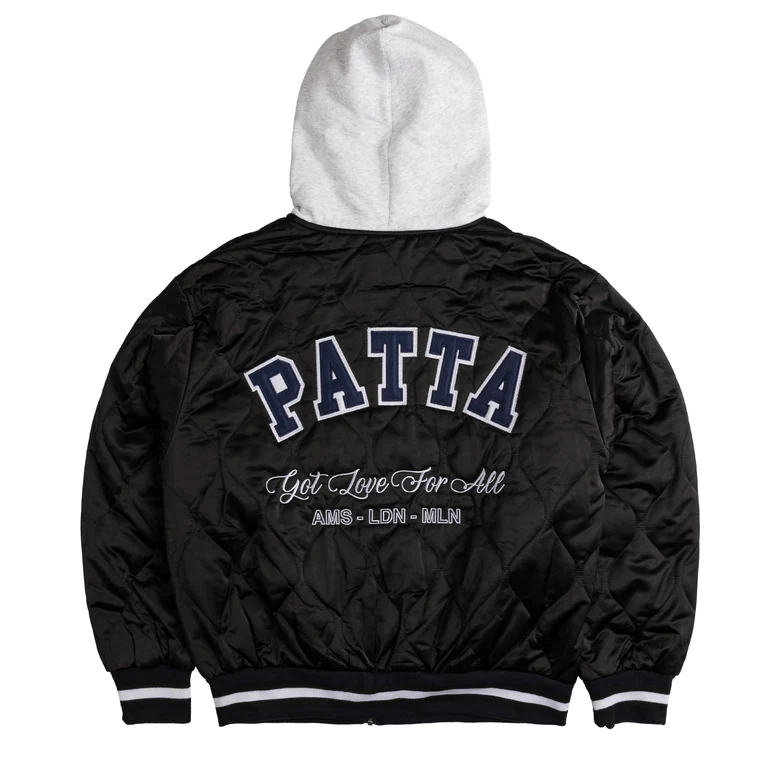 Patta Hooded Bomber Jacket achterkant