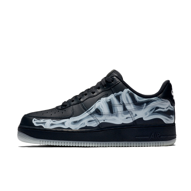 Nike Air Force 1 Skeleton QS 'Black'