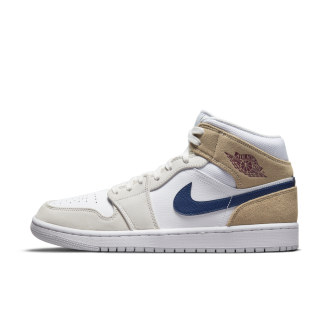 Air Jordan 1 Mid 'Tan Suede'