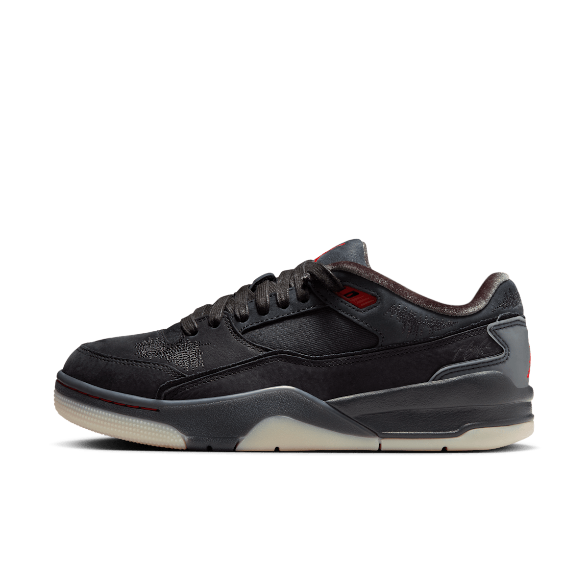 Who Decides War x Jordan Flight Court SP 'Off Noir'