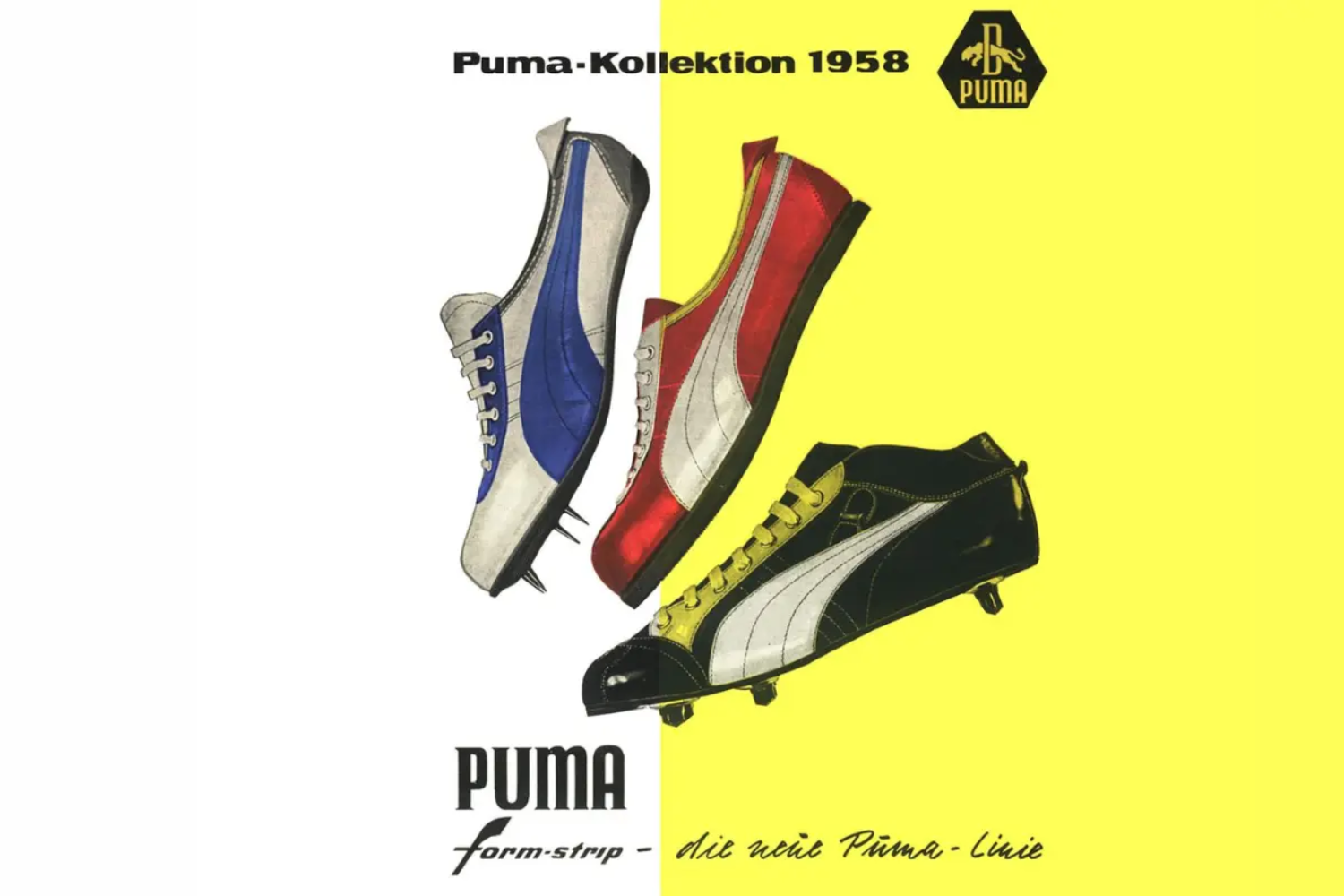 puma formstrip original poster 1958