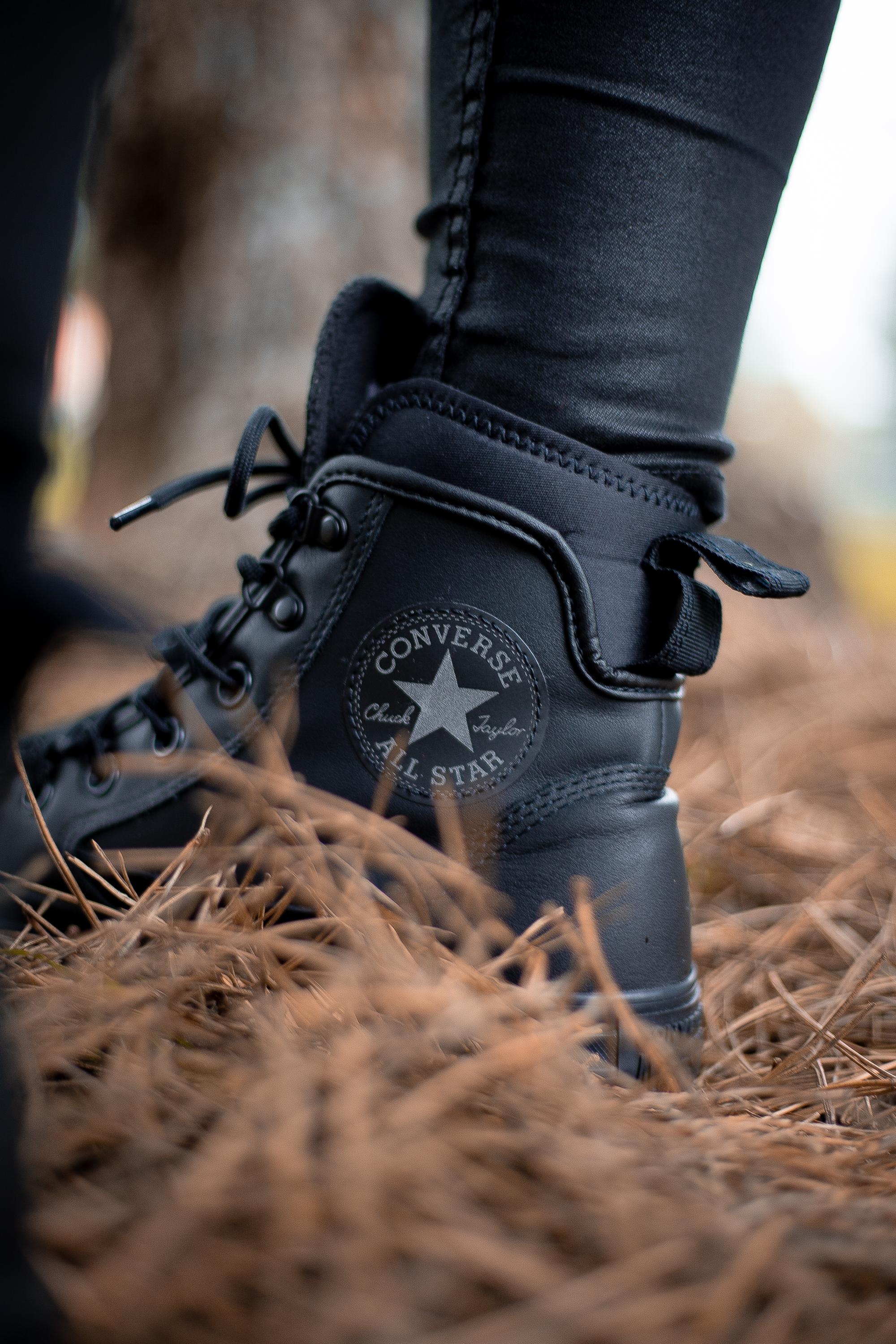 Converse Chucks winter