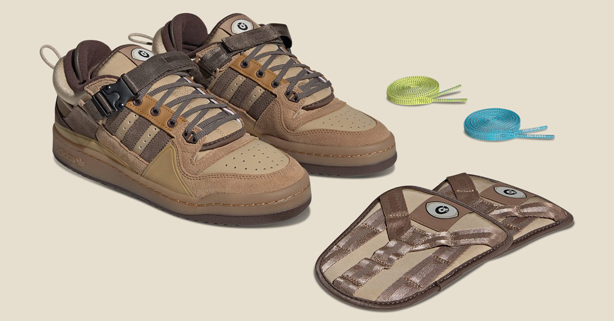 Bad Bunny x adidas Forum Buckle Low 'The First Café' sneakerjagers